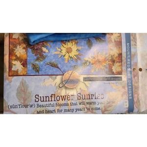 Mount Redoubt Designs Quilt Pattern Sunflower Sunrise Pattern And Fabric!